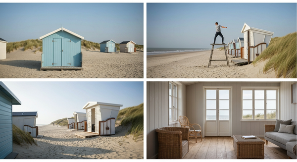 Bezichtiging en bod uitbrengen op een strandhuisje in Julianadorp aan Zee
