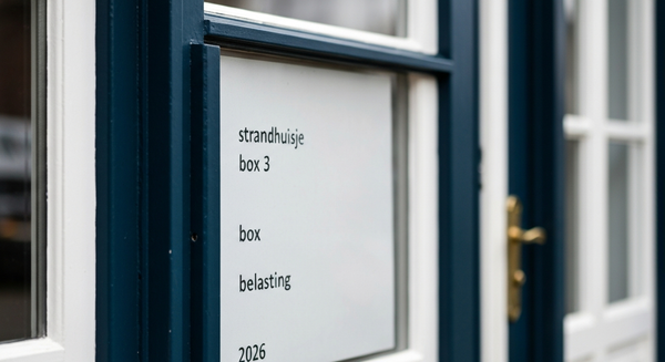 Strandhuisje in box drie: hoe de belasting werkt